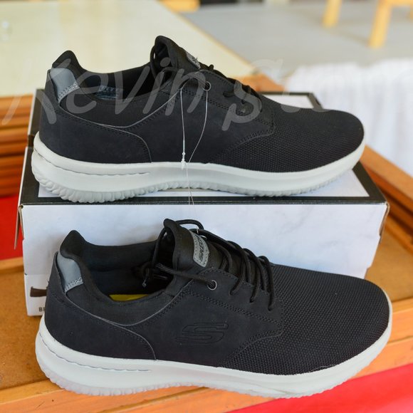 Black Skechers‎ men shoes main image 4